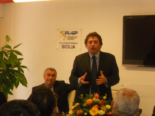 Fiaip. Il Presidente Nazionale Paolo Righi inaugura la sede Sicilia.