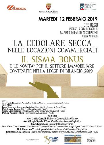 Agenti immobiliari: Le novita’ in arrivo con la cedolare secca per immobili commerciali e il sisma bonus.