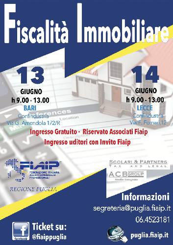 Fiscalita’ Immobiliare – Imposte dirette e indirette