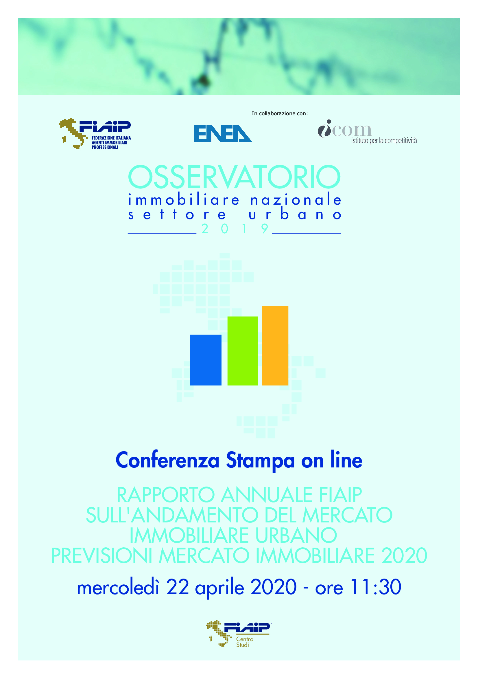 Conferenza Stampa: Mercoledì 22 alle ore 11.30 Fiaip Enea ed Icom presentano il Rapporto Annuale sull’andamento del mercato immobiliare urbano e le previsioni di mercato