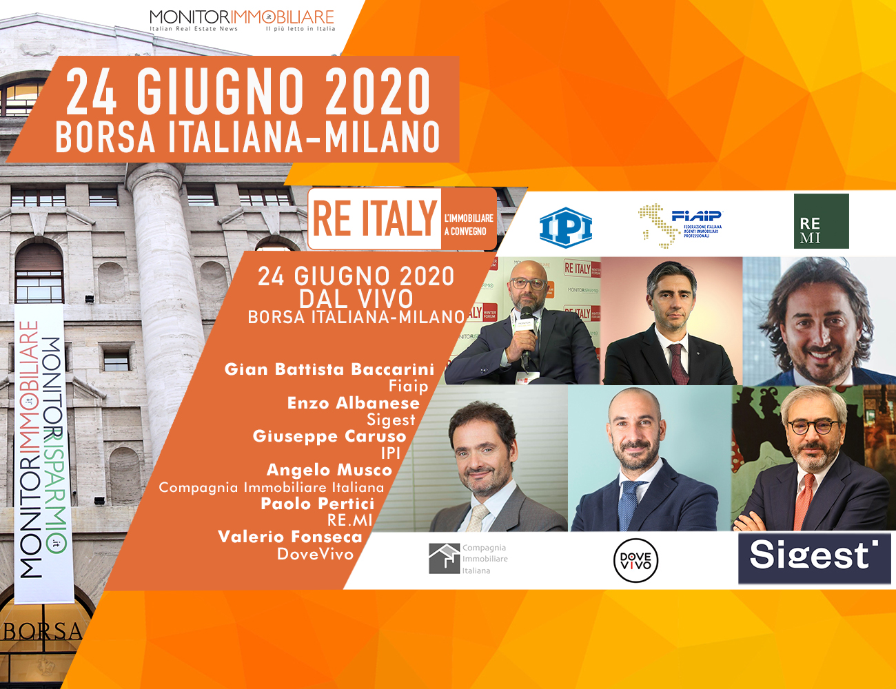 Immobiliare: Fiaip partecipa il 24 Giugno a ‘Re Italy Convention Day 2020’