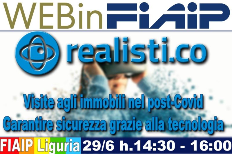 Formazione: Webinar Fiaip Liguria con Realisti.co