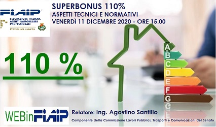 Fiaip: A Caserta Webinar Fiaip su Superbonus 110%