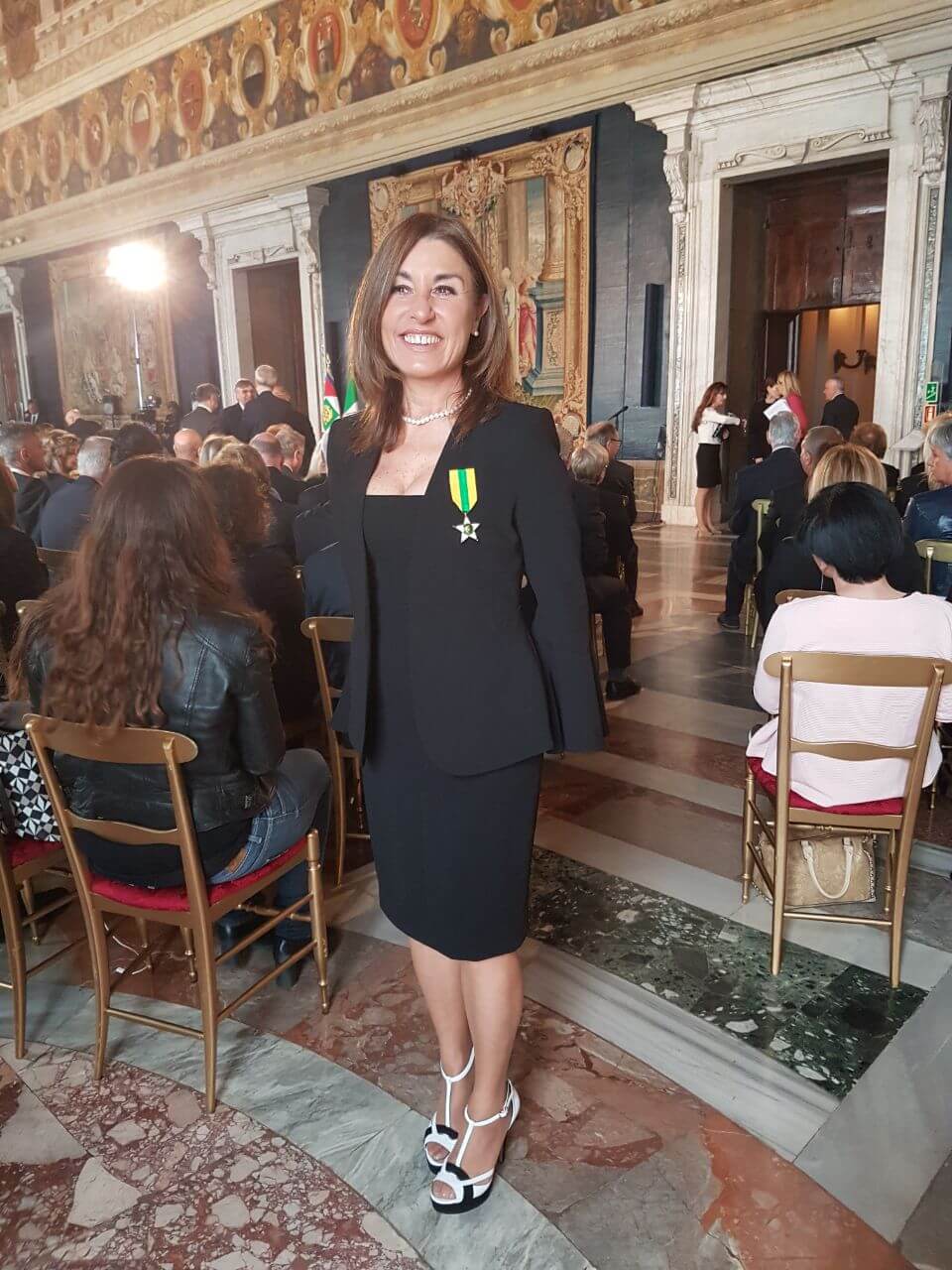 “Stella al Merito del Lavoro” a Rosalba Mascaro, Capo dell’Ufficio di Presidenza Nazionale FIAIP