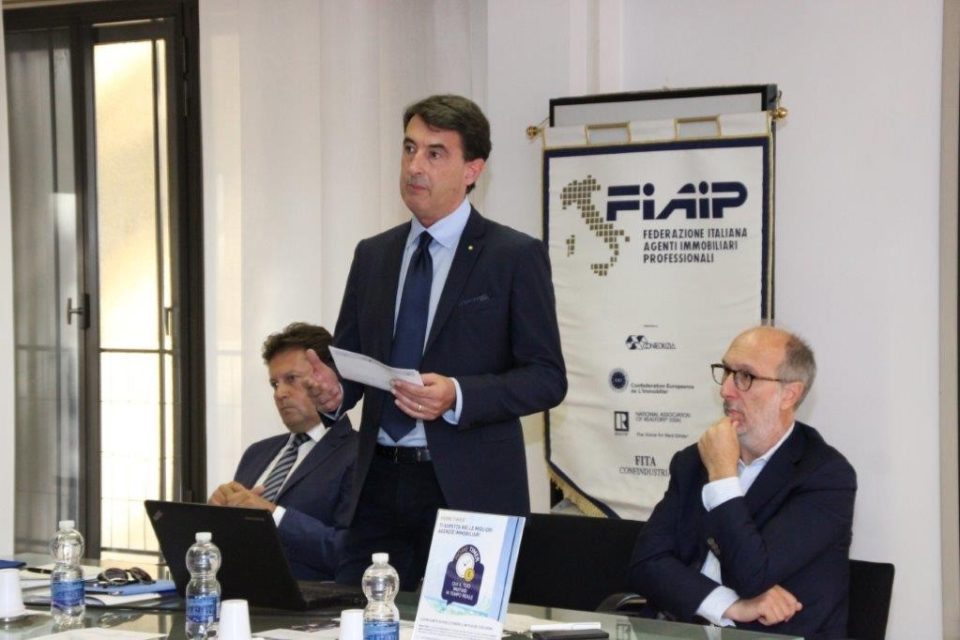 Agenti Immobiliari:  Piccoli, Prosperi e Perseghin, alla guida della Giunta Nazionale FIAIP