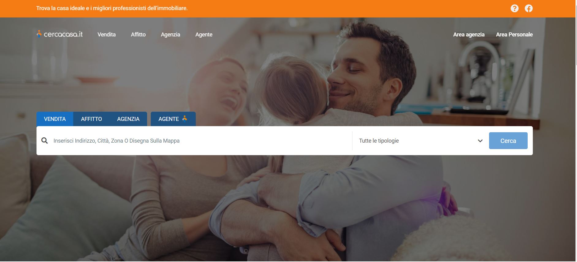 È online Cercacasa.it il sito per trovare la casa ideale e il miglior professionista immobiliare