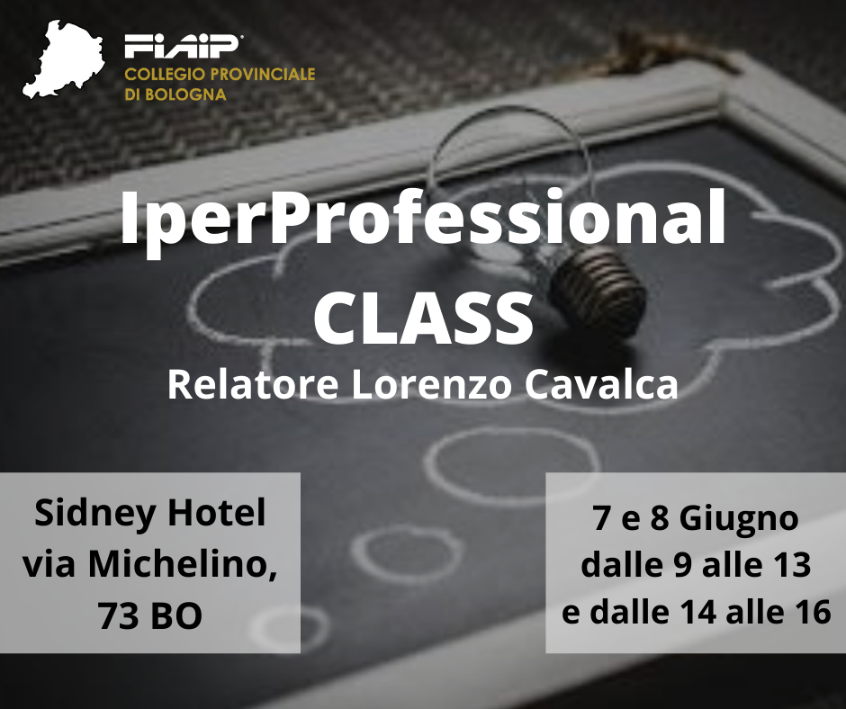 A Bologna “IperProfessional CLASS” con Lorenzo Cavalca
