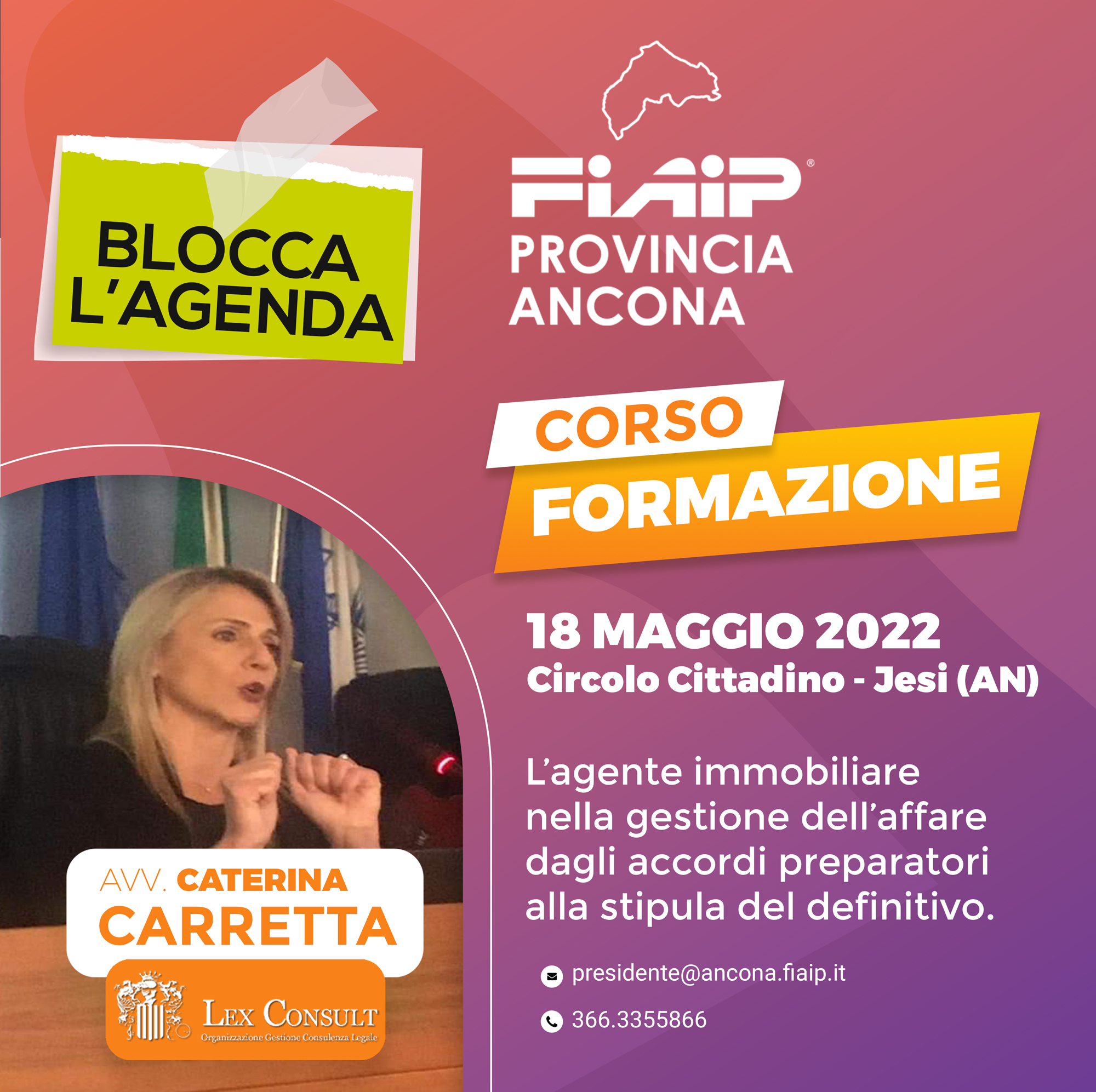 Ad Ancona Corso formazione:  “Vademecum per la mediazione perfetta”