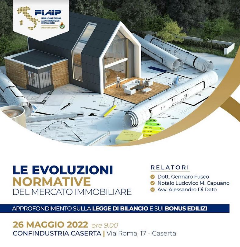 A Caserta Corso sulle evoluzioni normative del mercato immobiliare