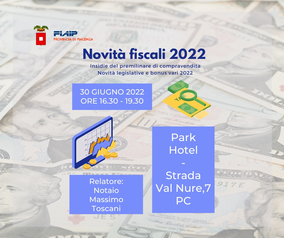 Novità fiscali 2022 – Insidie del preliminare di compravendita