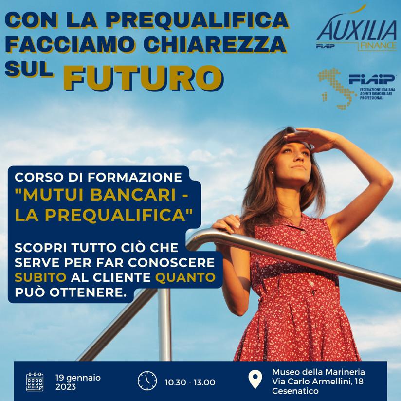 A Cesenatico corso di formazione sui Mutui bancari – La Prequalifica