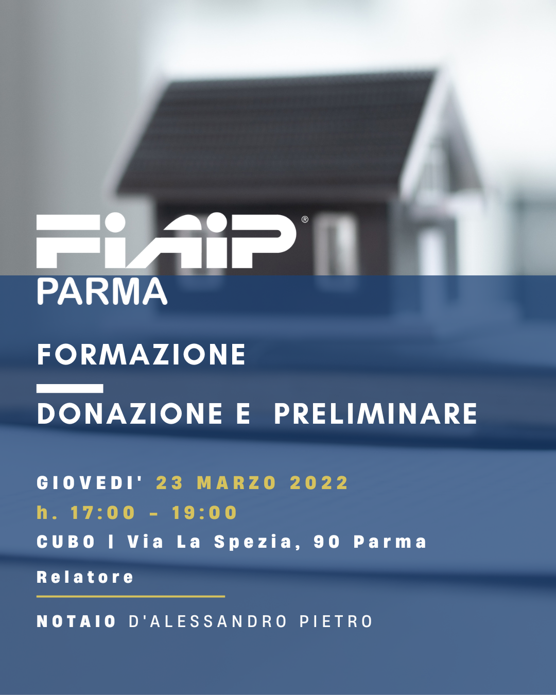 A Parma corso di approfondimento sulla donazione ed il contratto preliminare