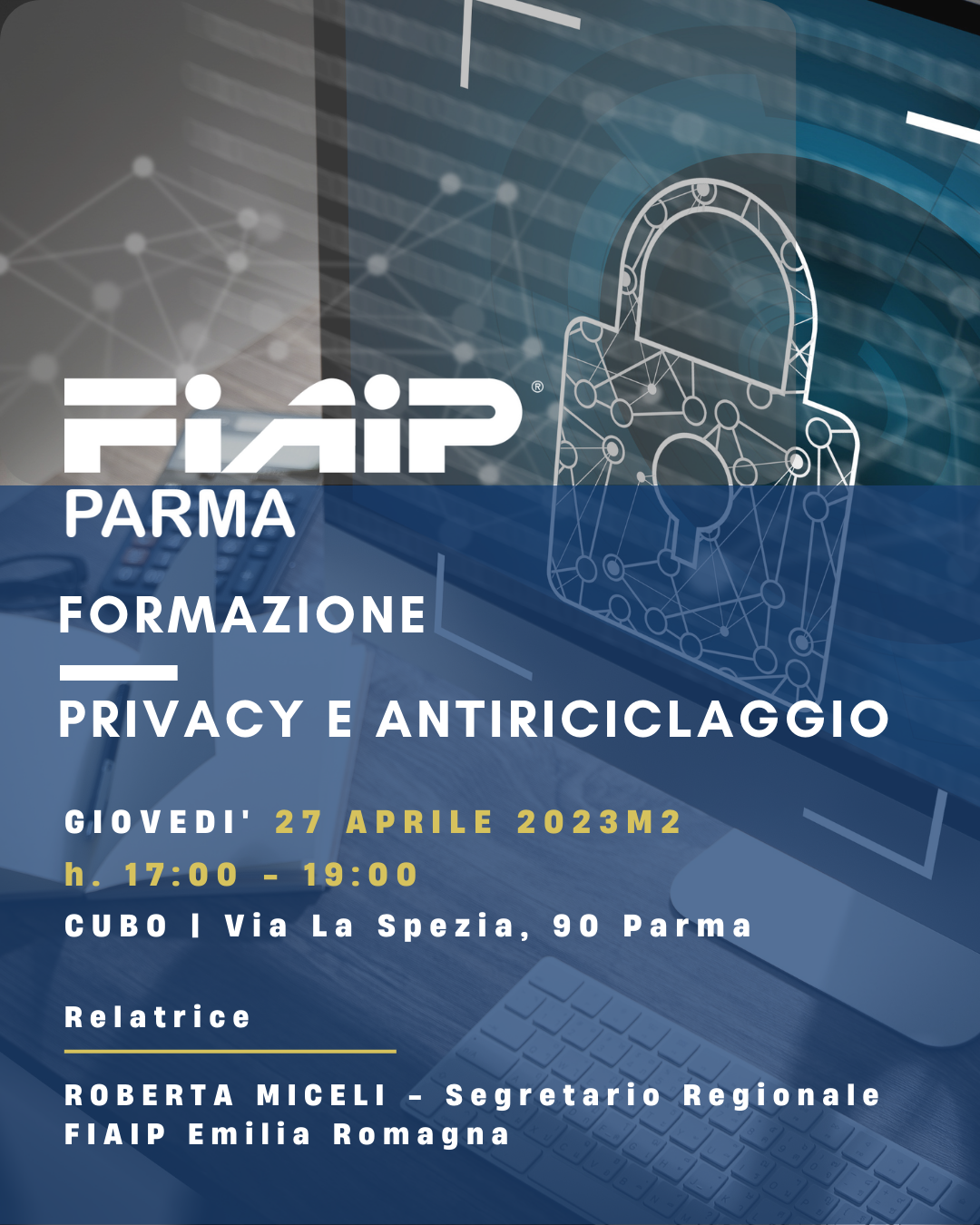 A Parma corso di formaizone sulla privacy e l’Antiriciclaggio