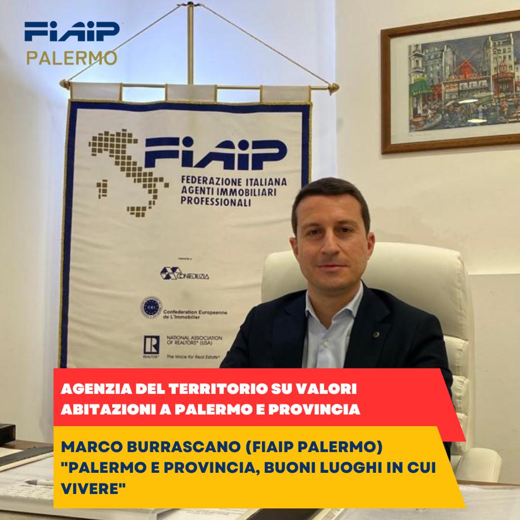 Immobiliare, Burrascano (Fiaip): ‘A Palermo migliore performance, sebbene con un calo nel primo trimestre 2023’