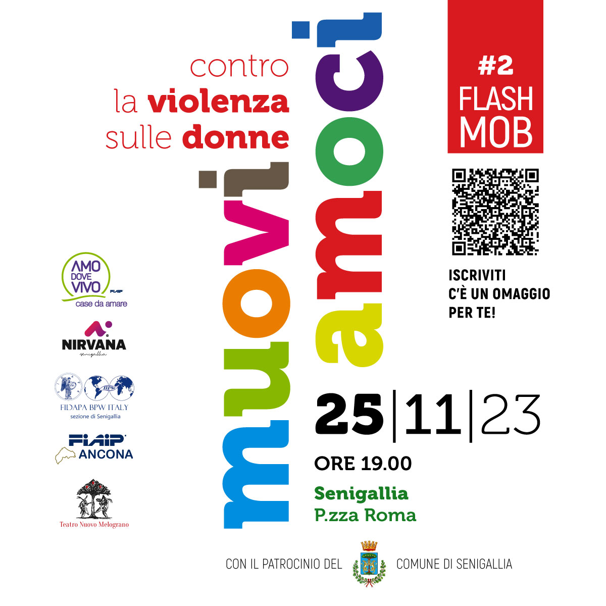 Fiaip: A Senigallia un flash mob per dire ‘No alla violenza sulle donne’