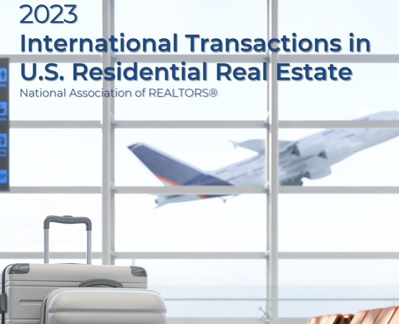 2023 International Transactions in U.S. Residential Real Estate – NAR
