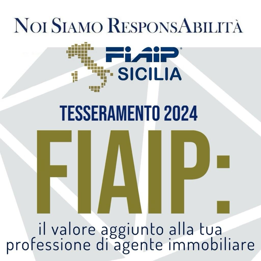 FIAIP: in Sicilia al via la campagna tesseramento 2024