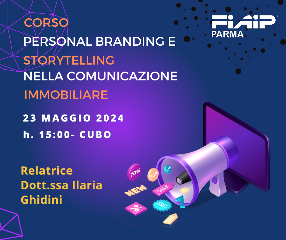 A Parma corso ‘Personal branding e Storytelling nella comunicazione immobiliare’