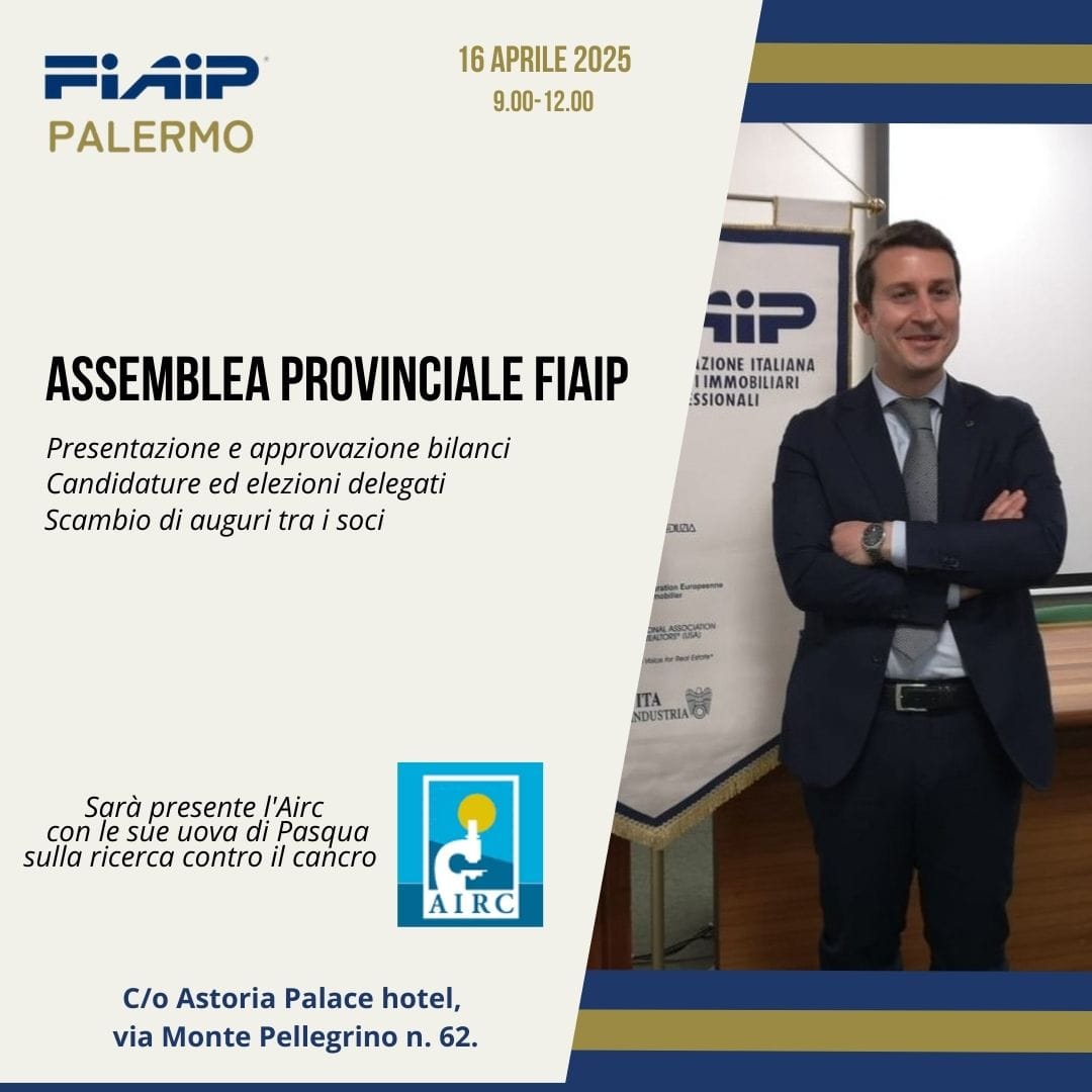 Assemblea Provinciale FIAIP Palermo