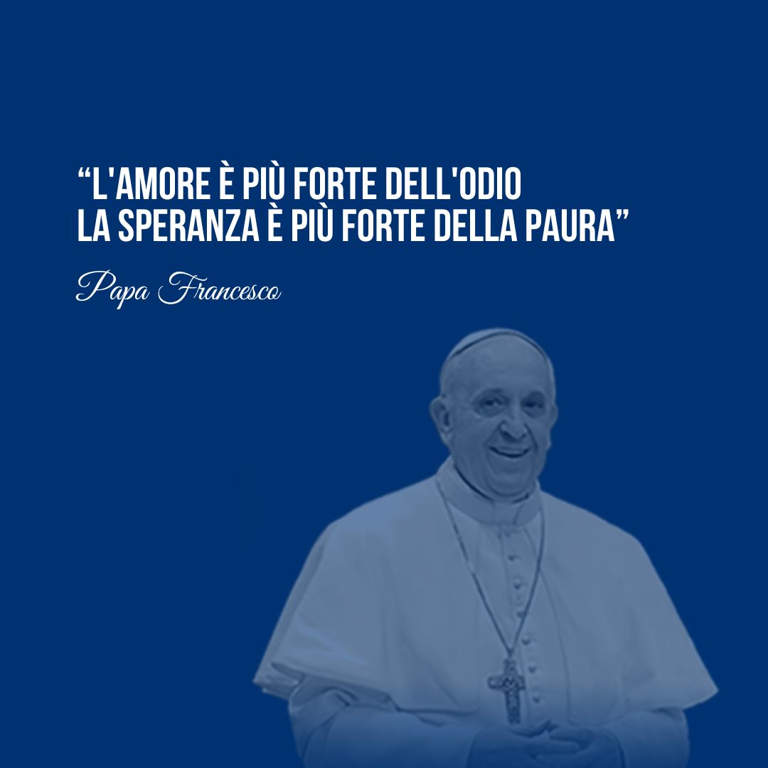 FIAIP PALERMO RICORDA IL SANTO PADRE PAPA FRANCESCO