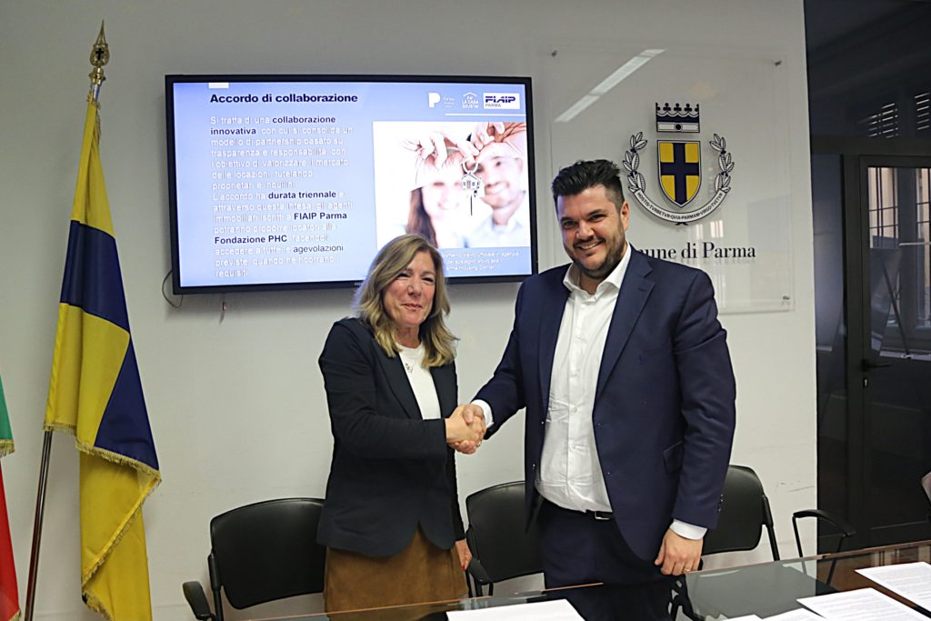 Collaborazione tra Fondazione Parma Housing Center e FIAIP Parma agenti immobiliari